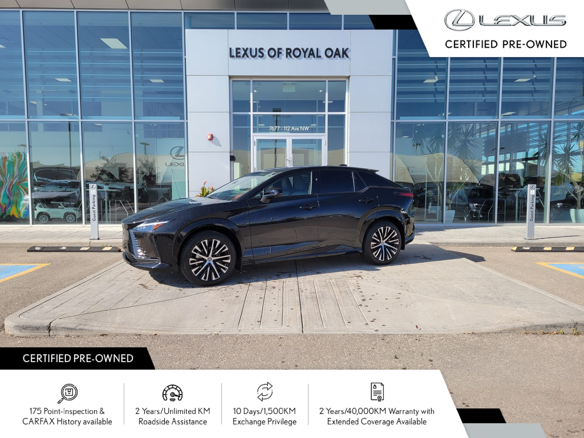 2023 Lexus RZ 450e LUXURY PACKAGE / FULLY ELECTRIC / DIRECT 4 AWD