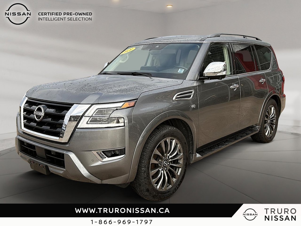 2021 Nissan Armada Platinum - Lease From $375BW Nissan CPO with Winte