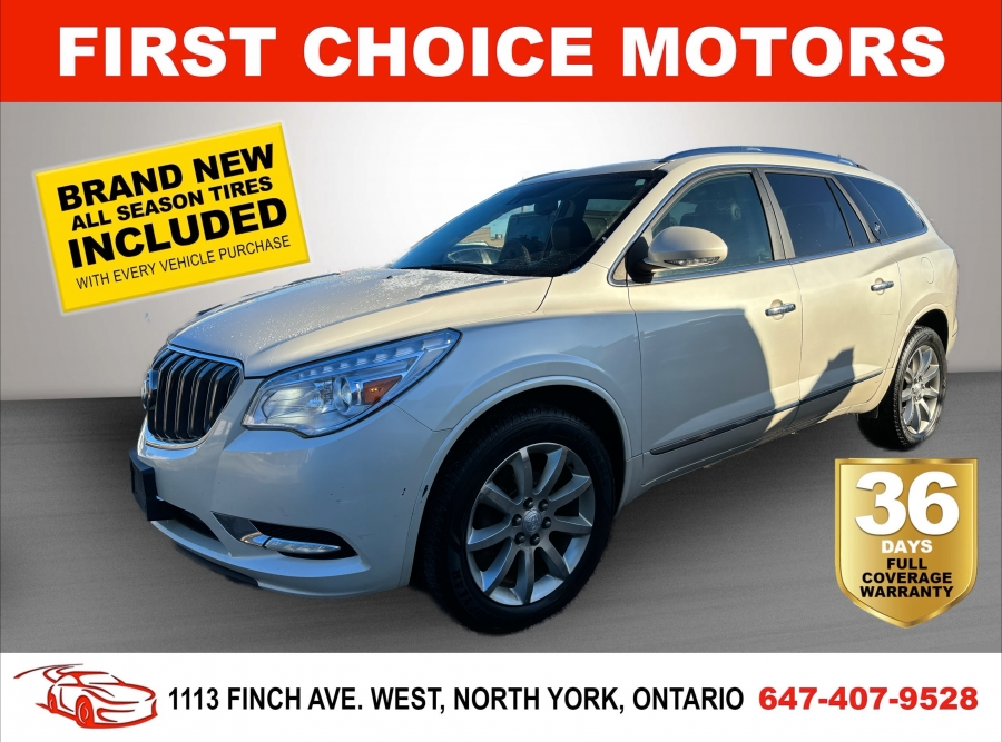 2014 Buick Enclave PREMIUM ~AUTOMATIC, FULLY CERTIFIED WITH WARRANTY!