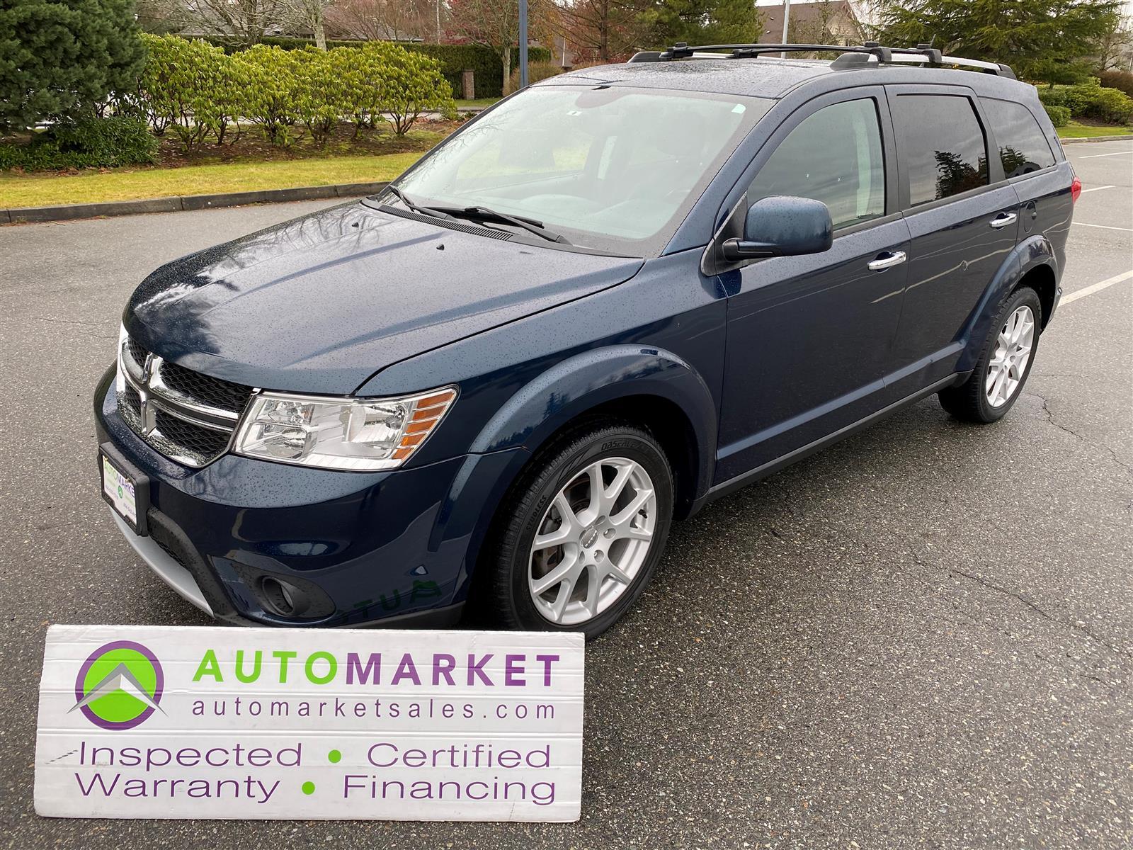 2015 Dodge Journey R/T AWD 7 PASS FINANCING, WARRANTY, INSPECTED W/BC