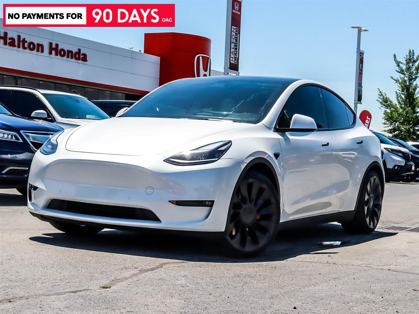 2021 Tesla Model Y PERFORMANCE  |  AWD  |  GLASS ROOF  |  VENTILATED 