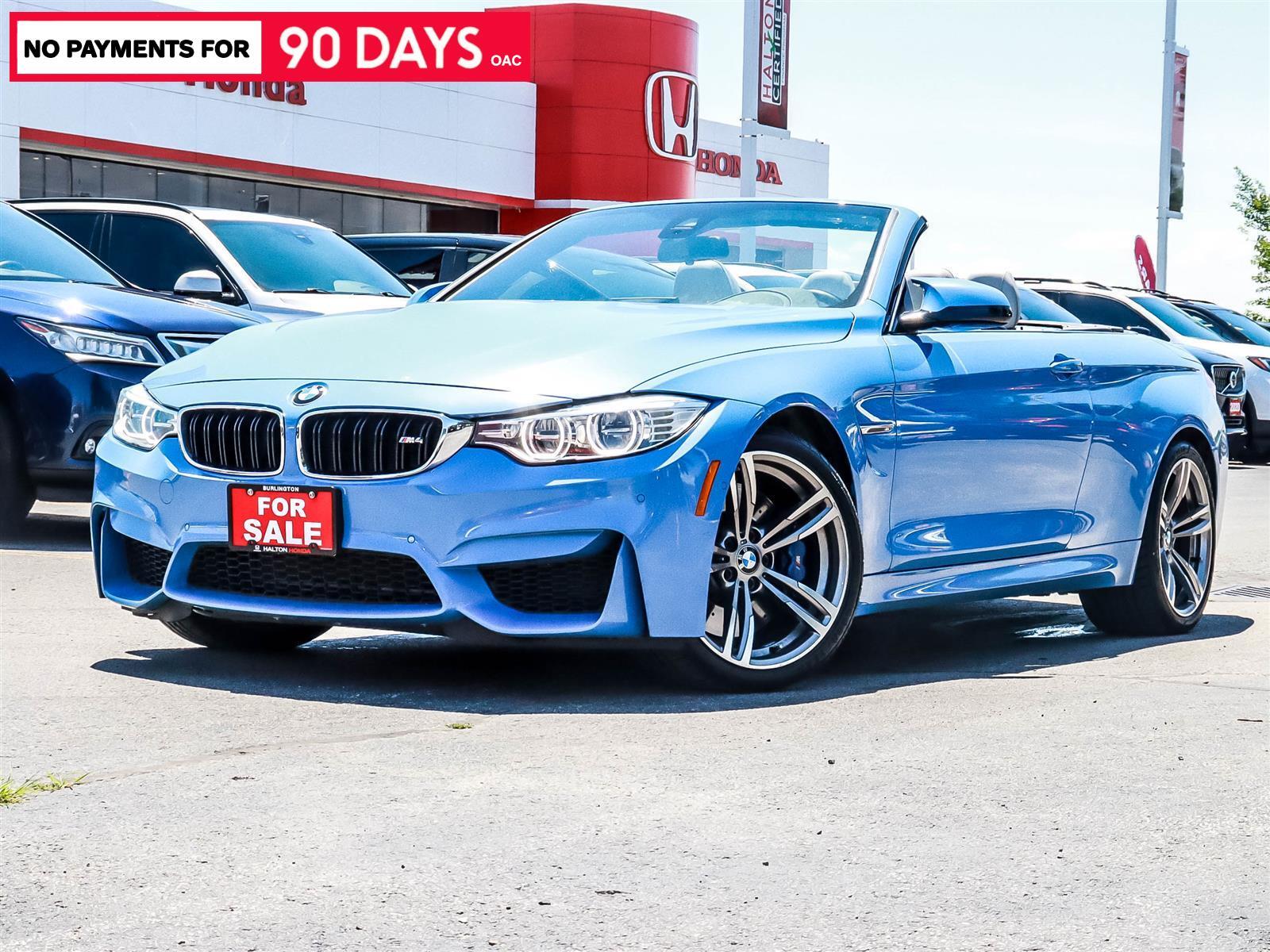 2015 BMW M4 CONVERTIBLE  |  POWER LEATHER SEATS WITH DRIVER ME
