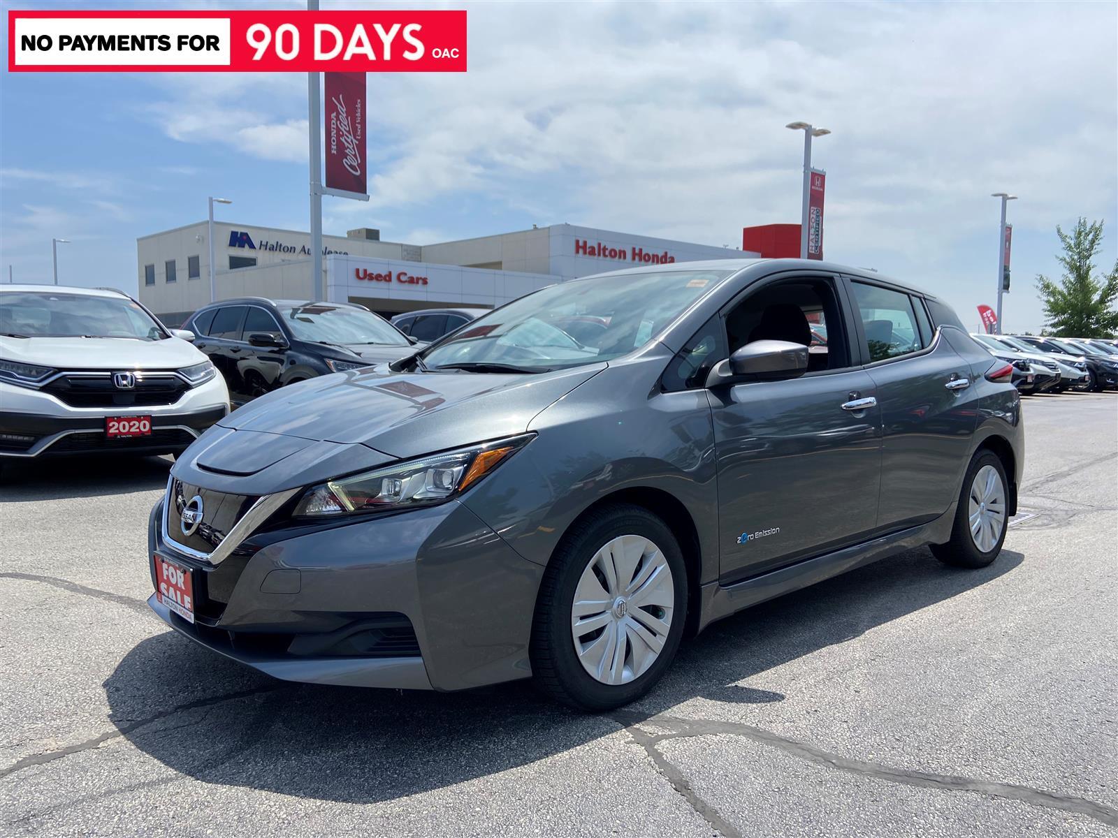 2018 Nissan LEAF S  |  HEATED STEERING WHEEL  |  HEATED FRONT AND R
