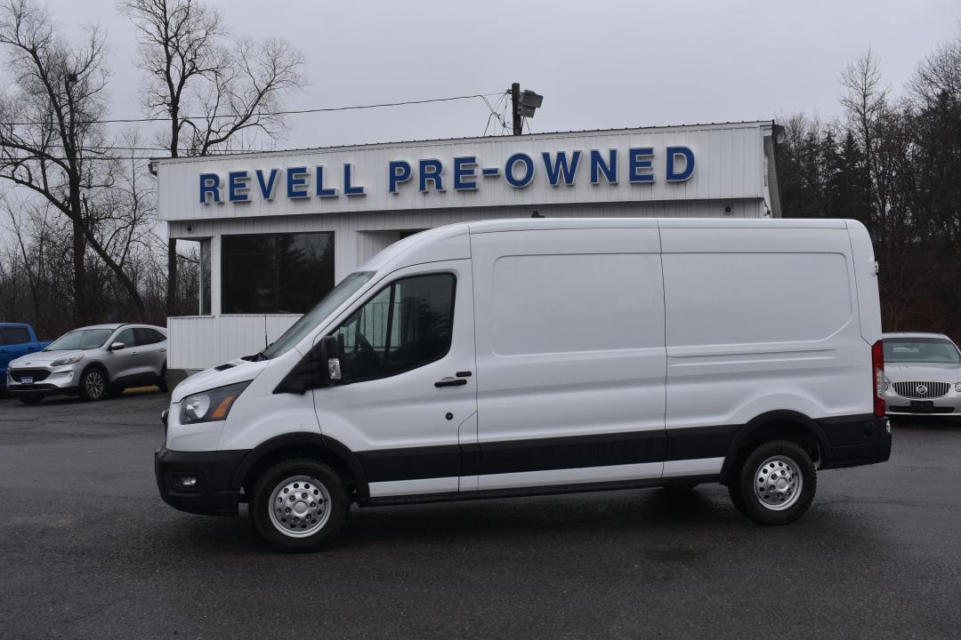 2023 Ford Transit Cargo Van T-250 148 MED RF AWD 360 CAM INTERIOR UP PACKAGE