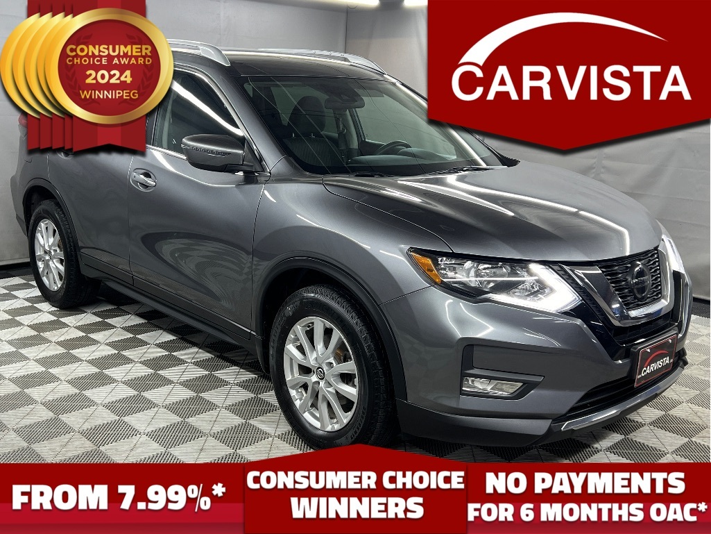 2019 Nissan Rogue SV - NO ACCIDENTS/FACTORY WARRANTY - 
