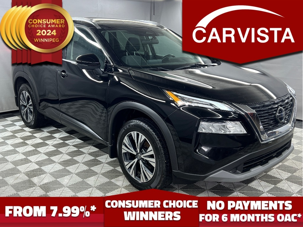 2021 Nissan Rogue SV TECH AWD -PANOROOF/360 CAM/NO ACCIDENTS/WARR -