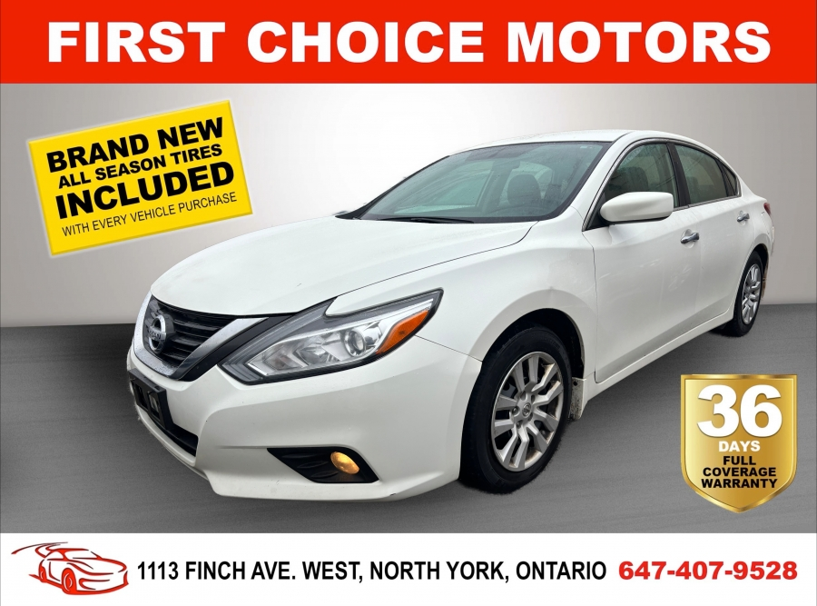 2017 Nissan Altima S ~AUTOMATIC. FULLY CERTIFIED WITH WARRANTY!!!~