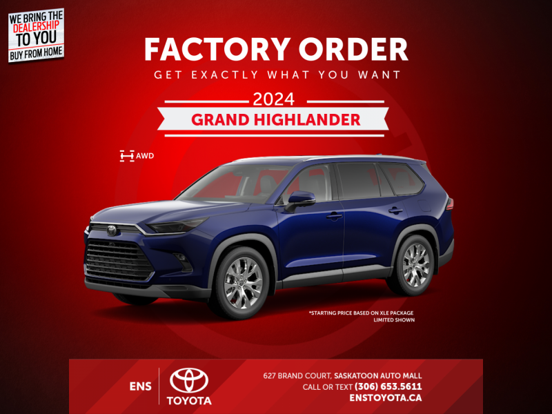 2024 Toyota Grand Highlander   - $361 B/W