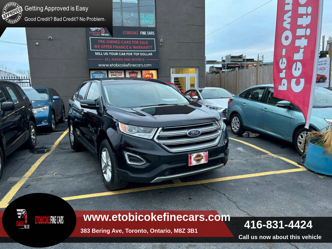 2017 Ford Edge SEL AWD FULLY CERTIFIED WITH FREE WARRANTY