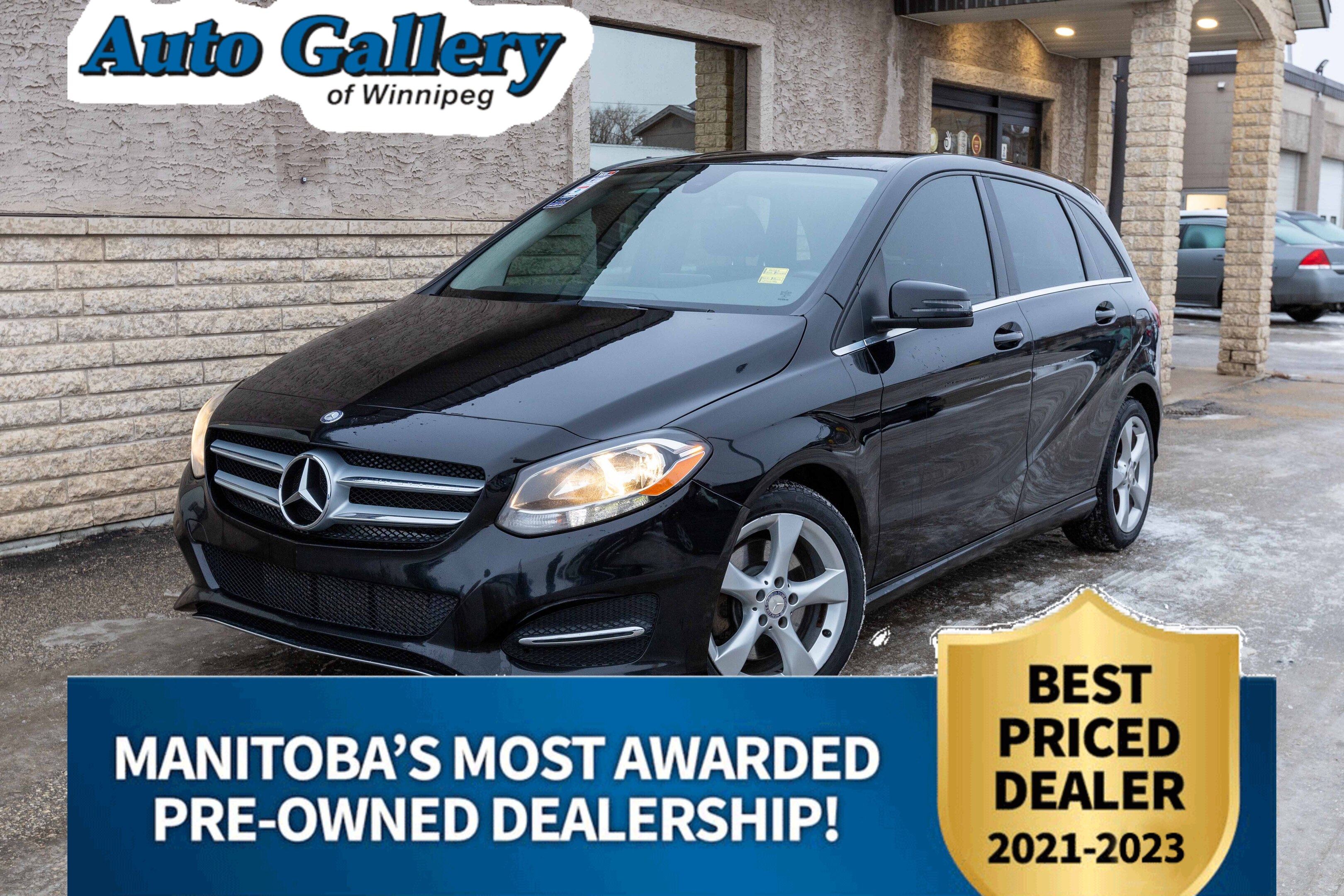 2016 Mercedes-Benz B-Class AWD, HEATED SEATS, BLUETOOTH, AUTO CLIMATE & MORE!