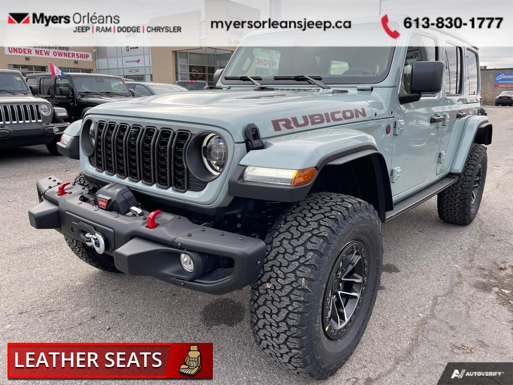 2024 Jeep Wrangler Rubicon  - Leather Seats - Dual Top Group - $283.7