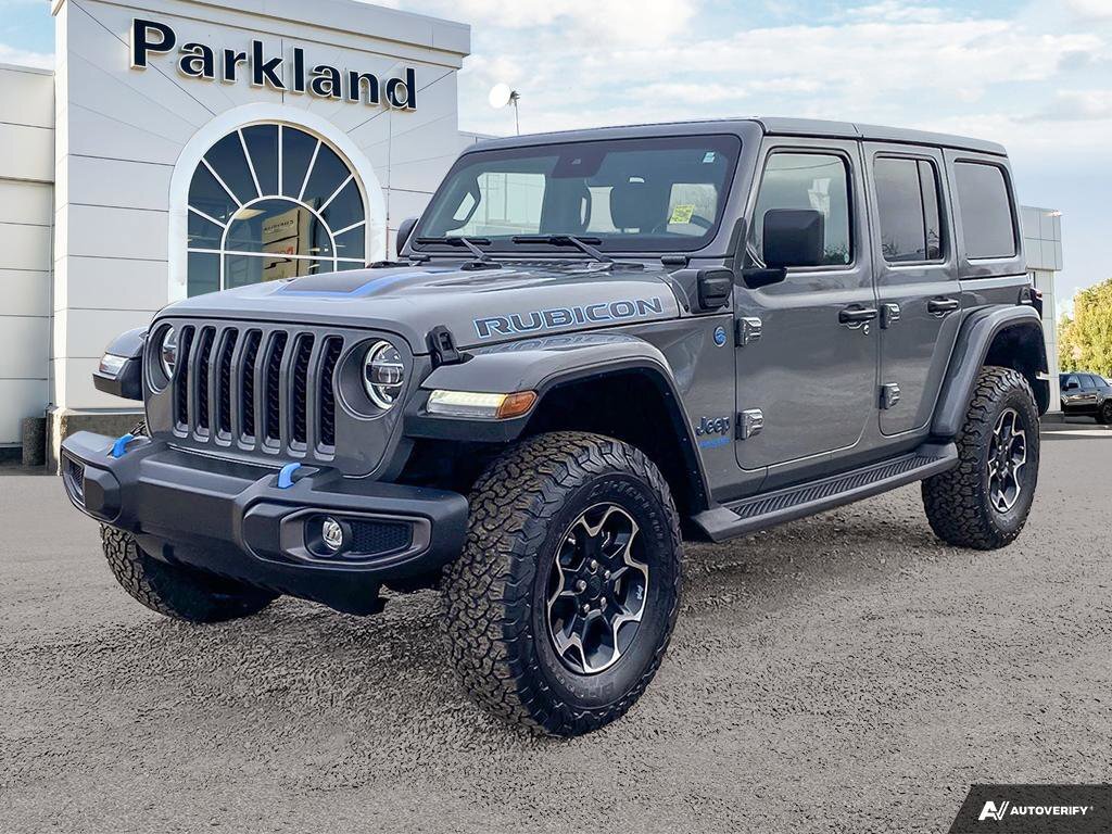 2021 Jeep Wrangler 4xe Unlimited Rubicon | Low KM | Leather