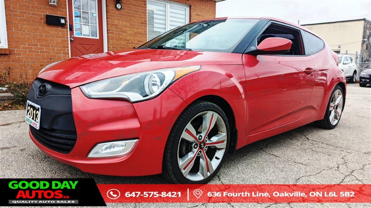2013 Hyundai Veloster w/Tech|LOW KM|NO ACCIDENT|LEATHER SEATS|SUNROOF|NA