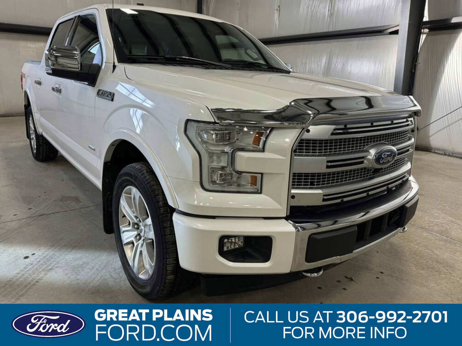 2017 Ford F-150 Platinum | 4x4 |  Heated & Cooled Leather Seats | 