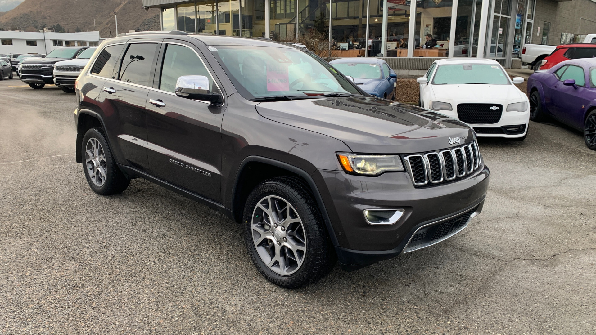 2021 Jeep Grand Cherokee Limited  - Leather Seats - $133.52 /Wk