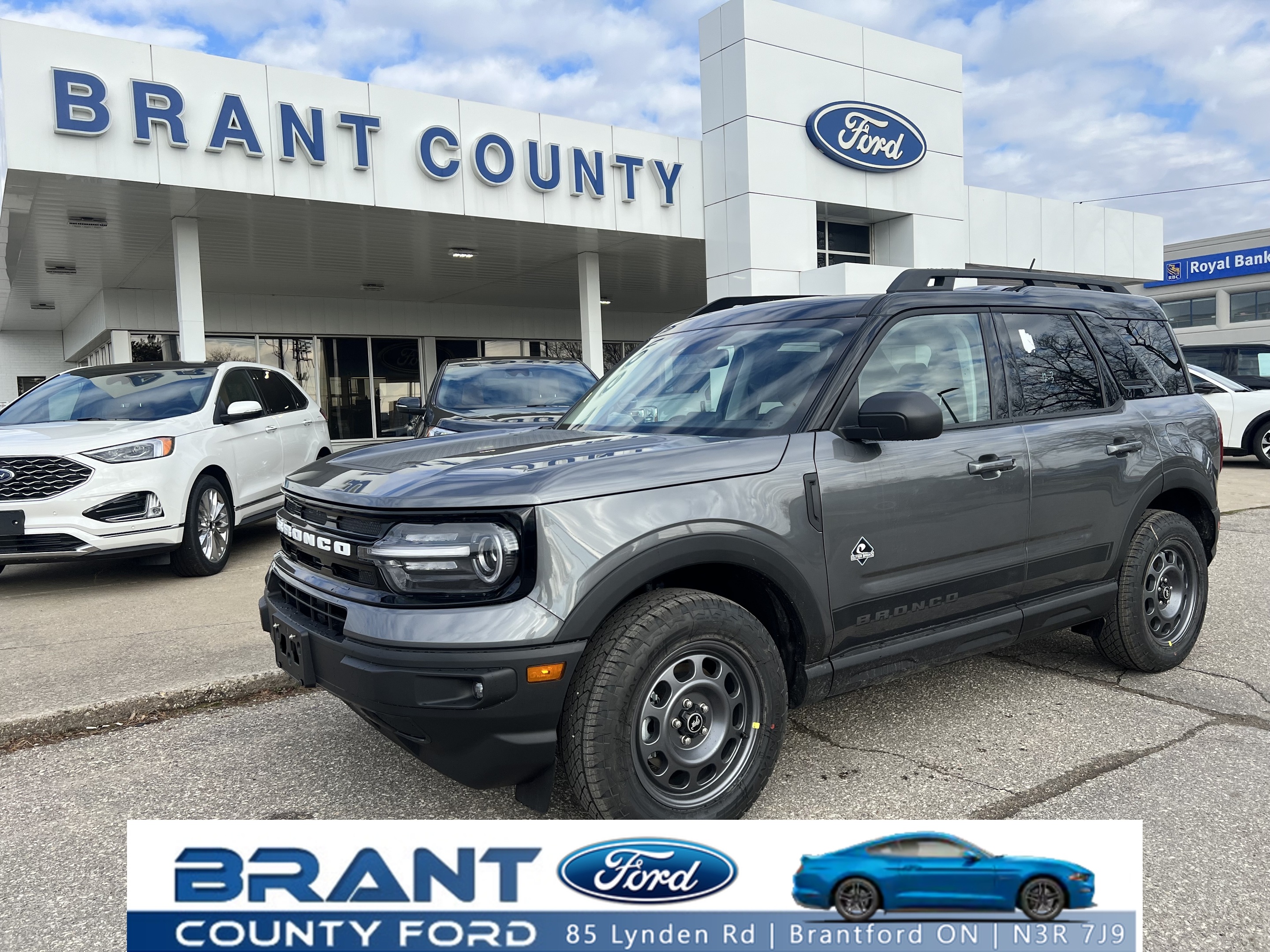2024 Ford Bronco Sport Outer Banks 4x4 Tech Package  Black Diamond 