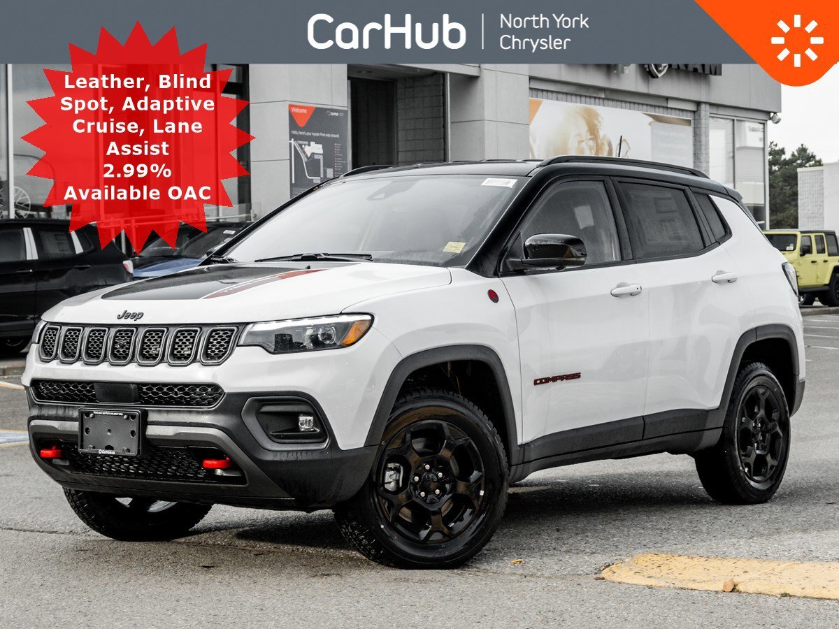 2023 Jeep Compass Trailhawk Elite 4x4 Vented Seats Active Safety 10.