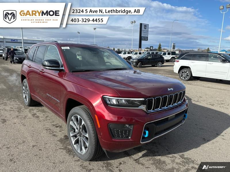2023 Jeep Grand Cherokee 4xe Overland  - Leather Seats