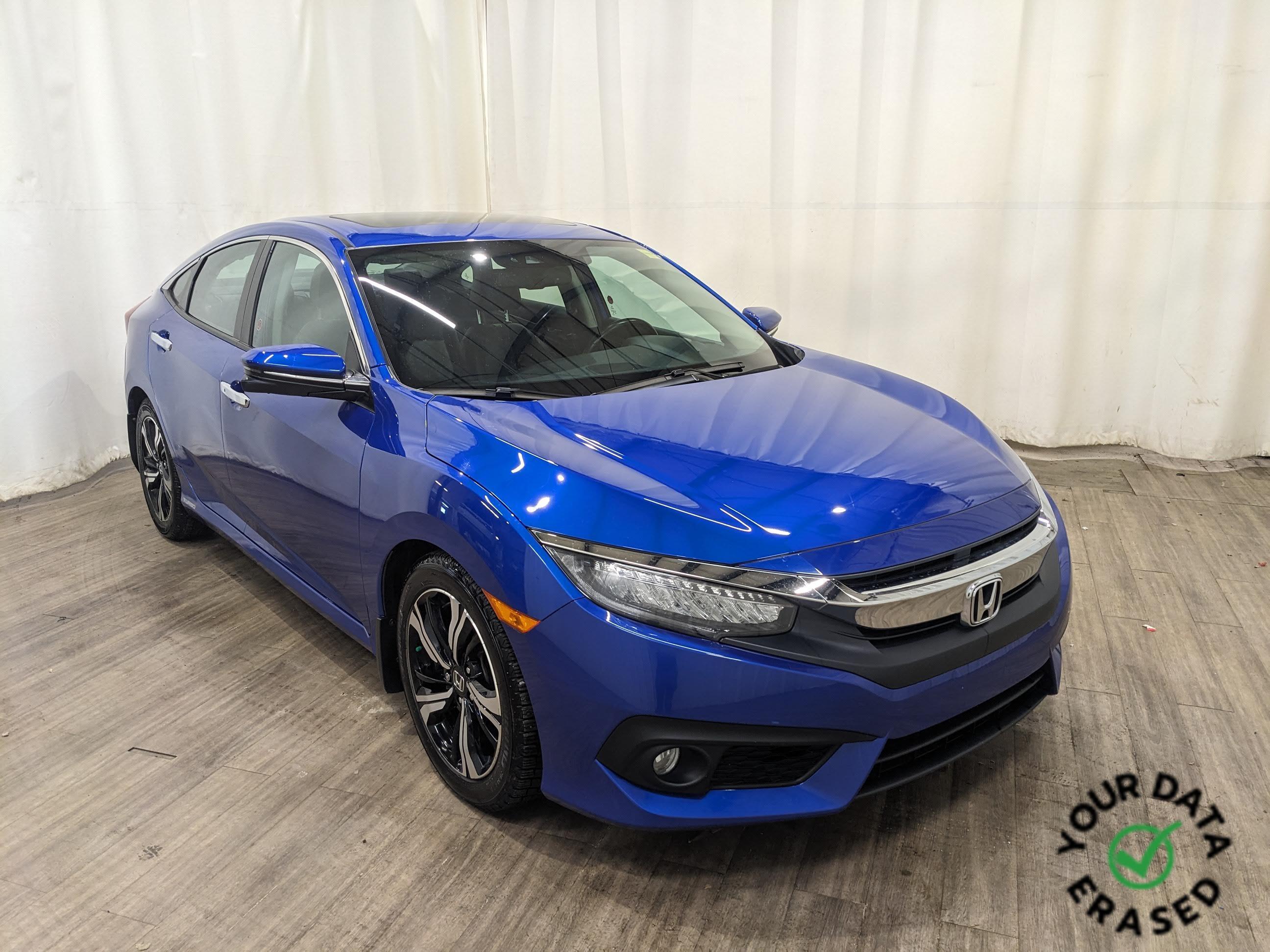 2017 Honda Civic Sedan Touring | Leather | Remote Start | Bluetooth