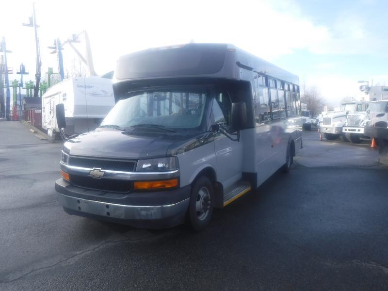 2017 Chevrolet Express G4500 21 Passenger Bus With Wheelchair Accessibili