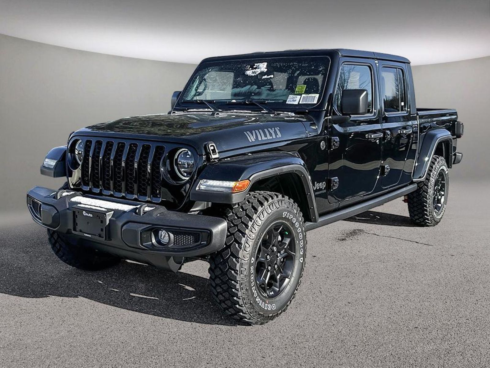 2023 Jeep Gladiator Willys + 4x4/UCONNECT 4C NAV/REAR VIEW CAM/NO EXTR