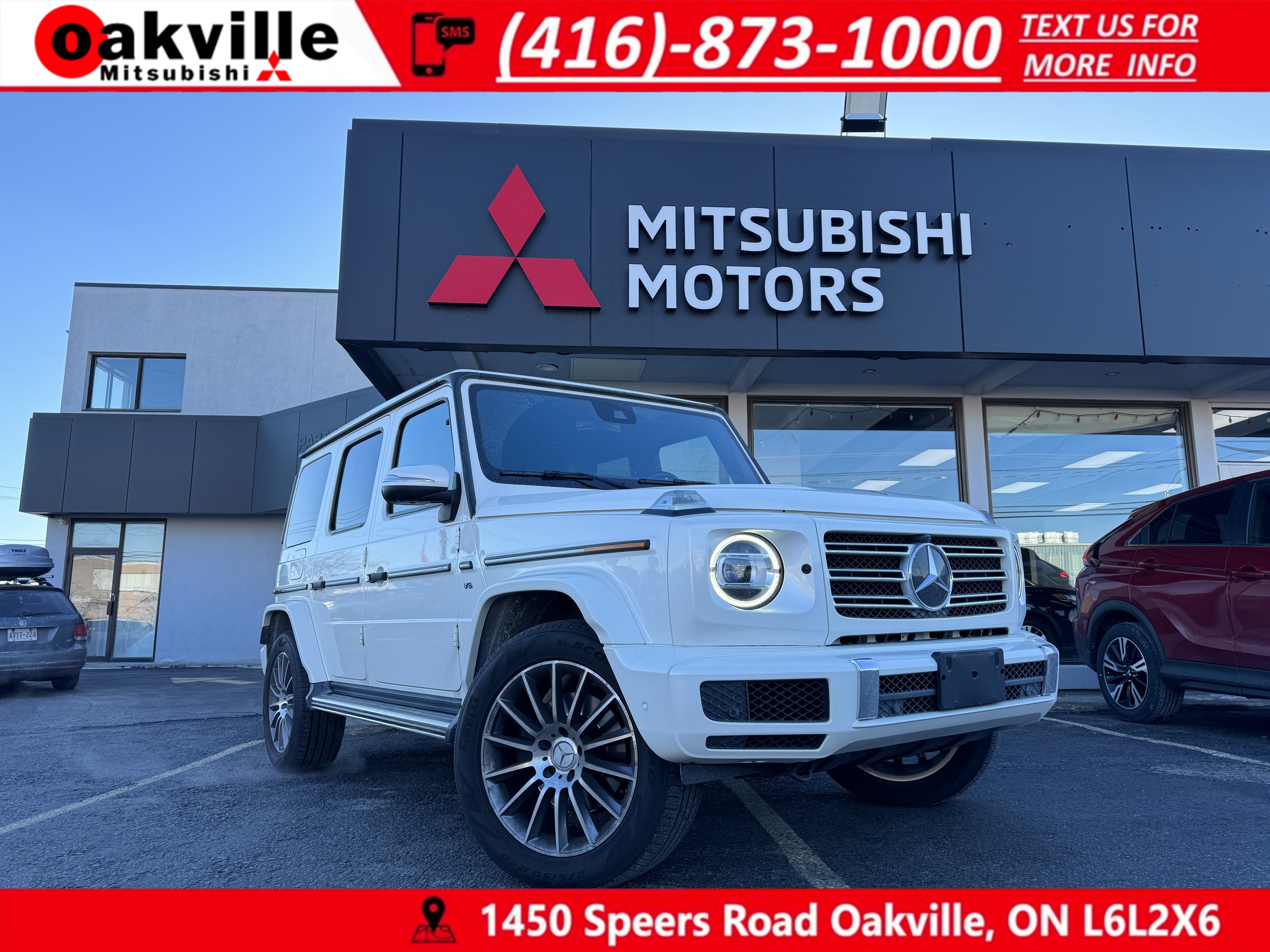 2019 Mercedes-Benz G-Class G 550 4MATIC SUV | SPORT PKG | APPOINTMENT ONLY 