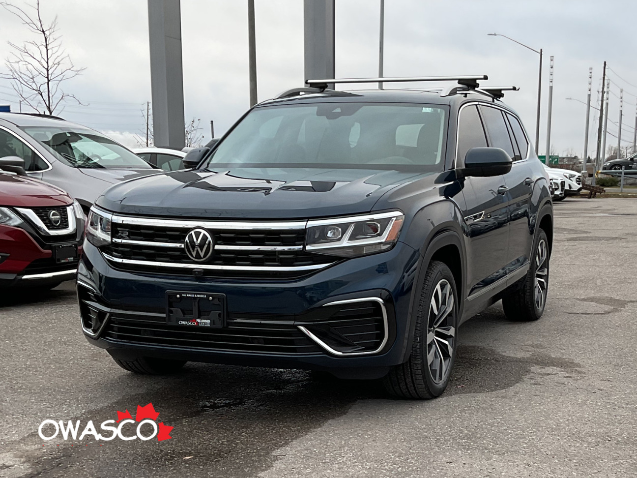 2021 Volkswagen Atlas 3.6L R-Line! 4 New Tires! Safety Included!