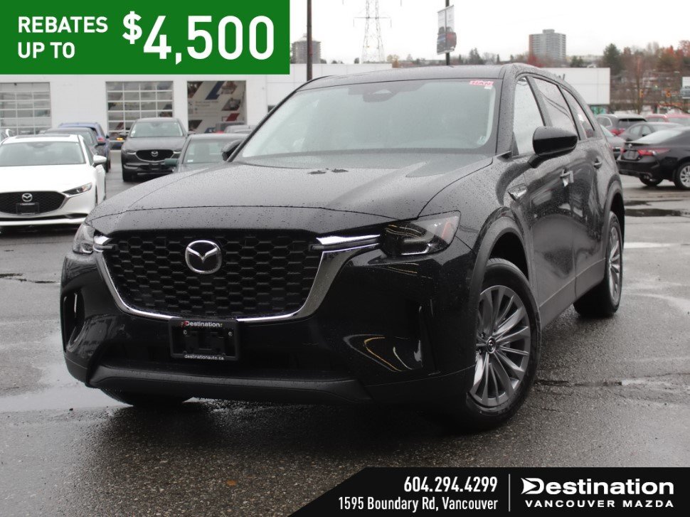 2024 Mazda CX90 PHEV GS GS Trim, with combined rebates up to $4,500!