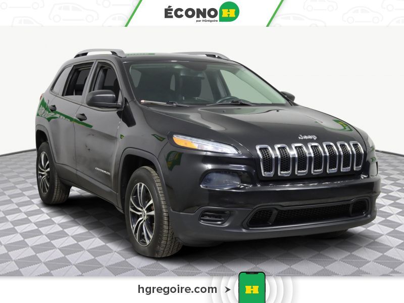 2016 Jeep Cherokee SPORT AUTO A/C GR ELECT MAGS CAM RECUL BLUETOOTH 