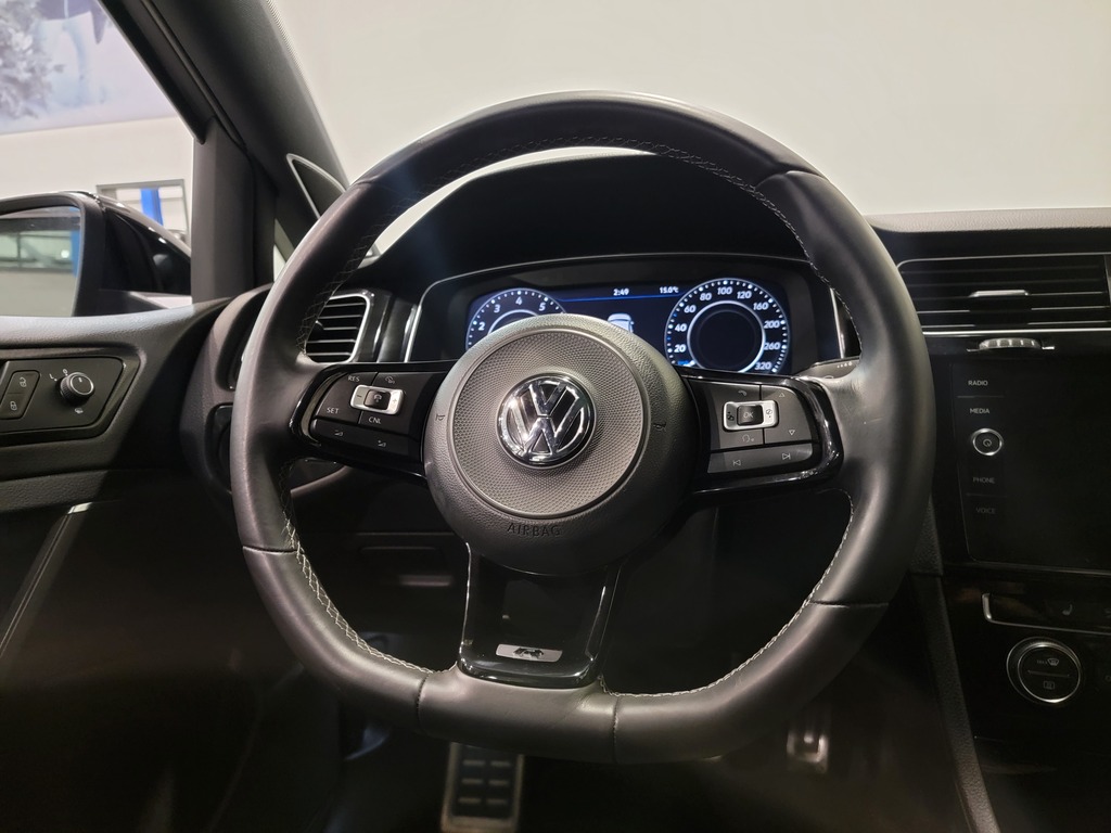 Volkswagen Golf R 2018 Climatisation, Mirroirs électriques, Sièges électriques, Vitres électriques, Sièges chauffants, Intérieur cuir, Verrouillage électrique, Régulateur de vitesse, Bluetooth, caméra-rétroviseur, Commandes de la radio au volant