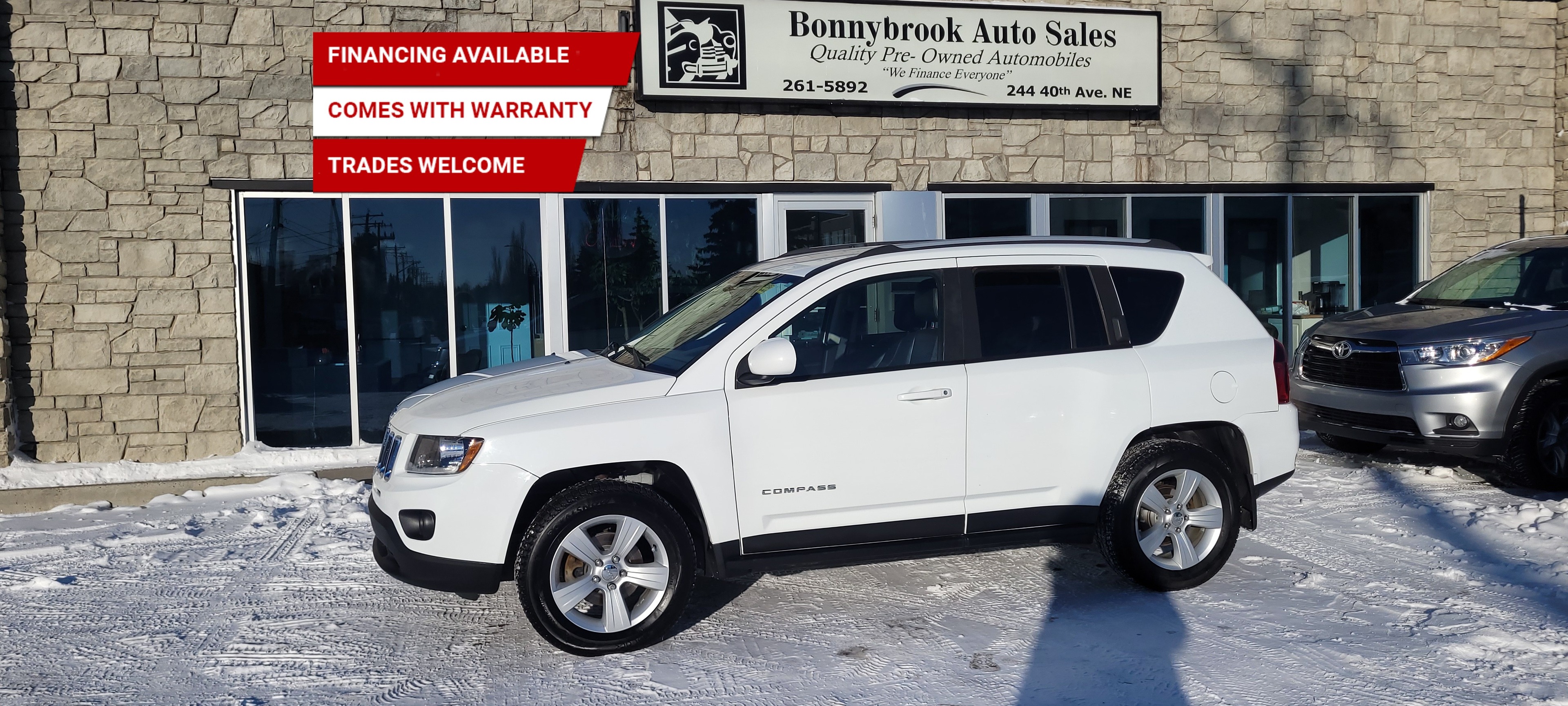 2016 Jeep Compass 4WD 4dr North/Blutooth/Back up camera