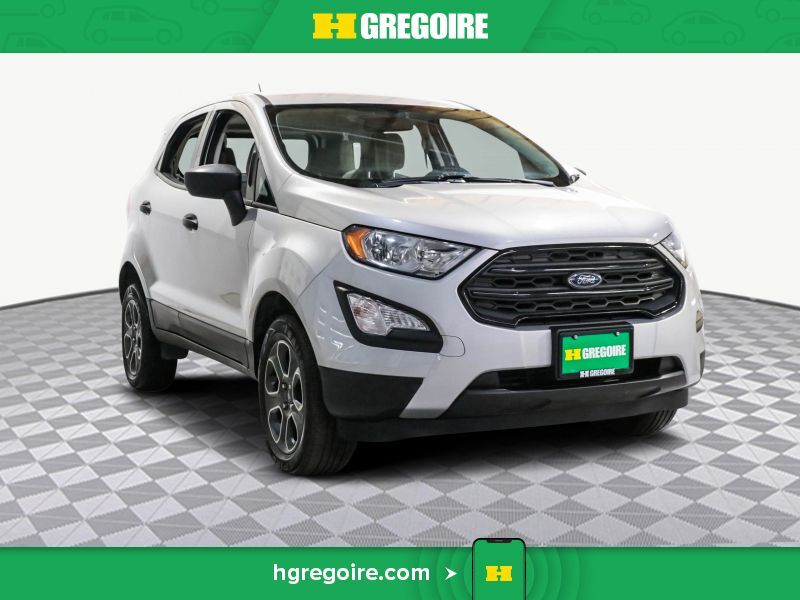 2018 Ford EcoSport S 4 WD AUTO AC GR ELEC MAGS CAM RECULE BLUETOOTH 