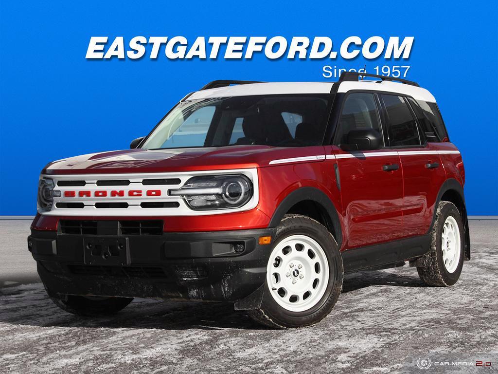 2023 Ford Bronco Sport Heritage -  FORD DEMO UNIT MOONROOF 6.99% for 72 m