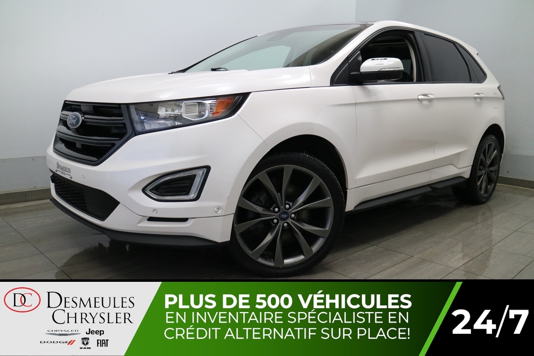 2018 Ford Edge Sport AWD Toit ouvrant pano Navigation Cuir Caméra