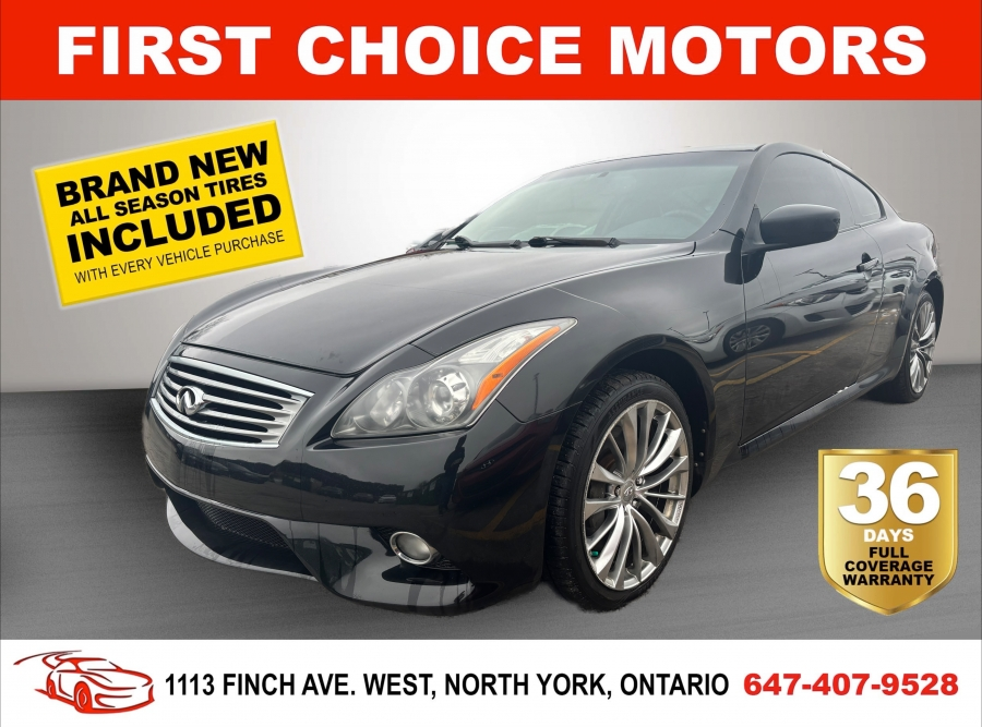 2012 Infiniti G37 XS ~AUTOMATIC, FULLY CERTIFIED WITH WARRANTY!!!~