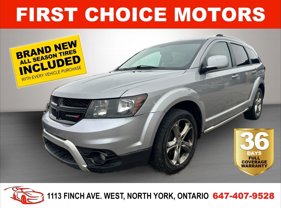2017 Dodge Journey CROSSROAD ~AUTOMATIC, FULLY CERTIFIED WITH WARRANT