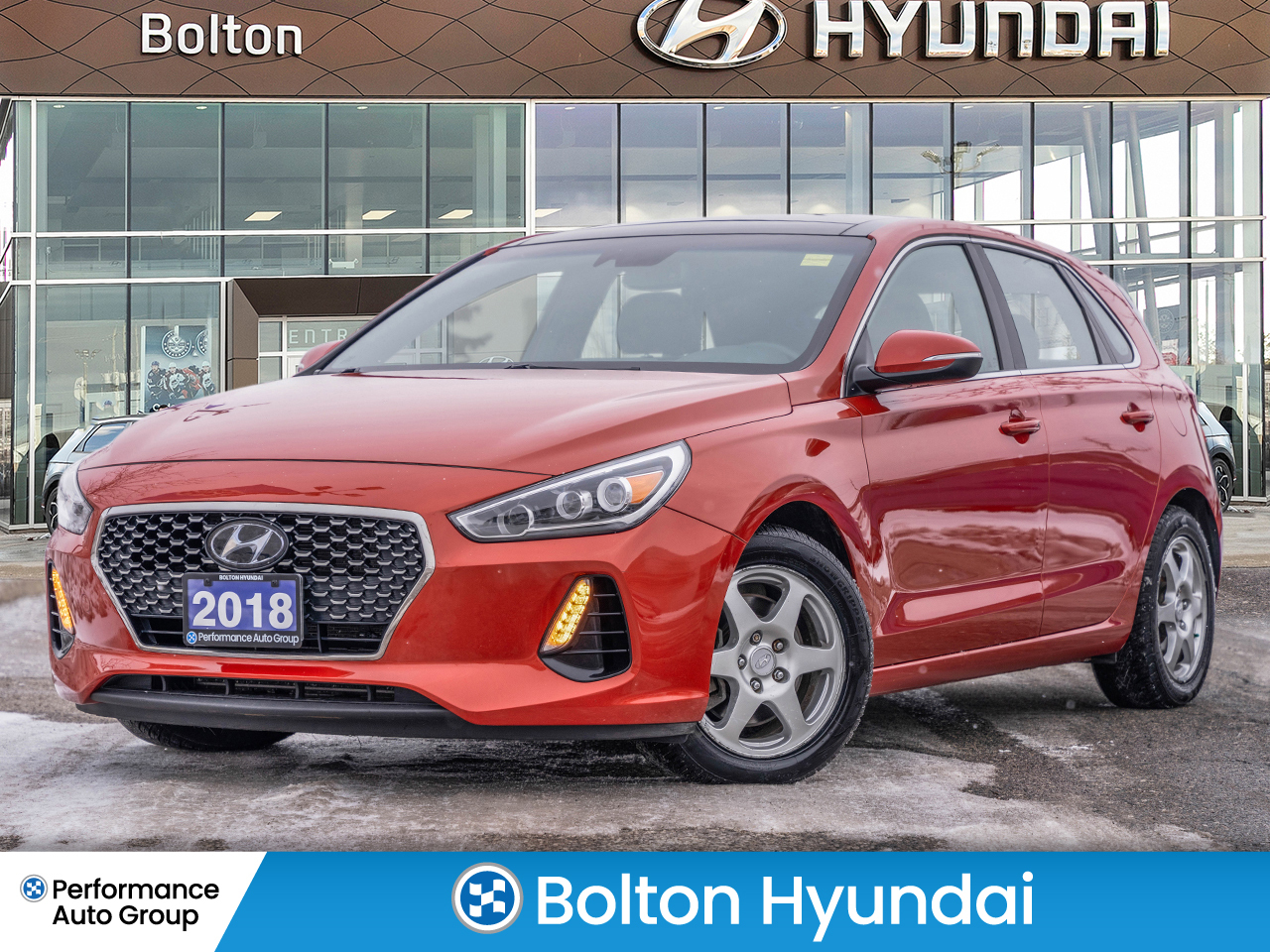 2018 Hyundai Elantra GT GT SPORT. LEATHER. BLIND SPOT. ONE OWNER. LOW KMS