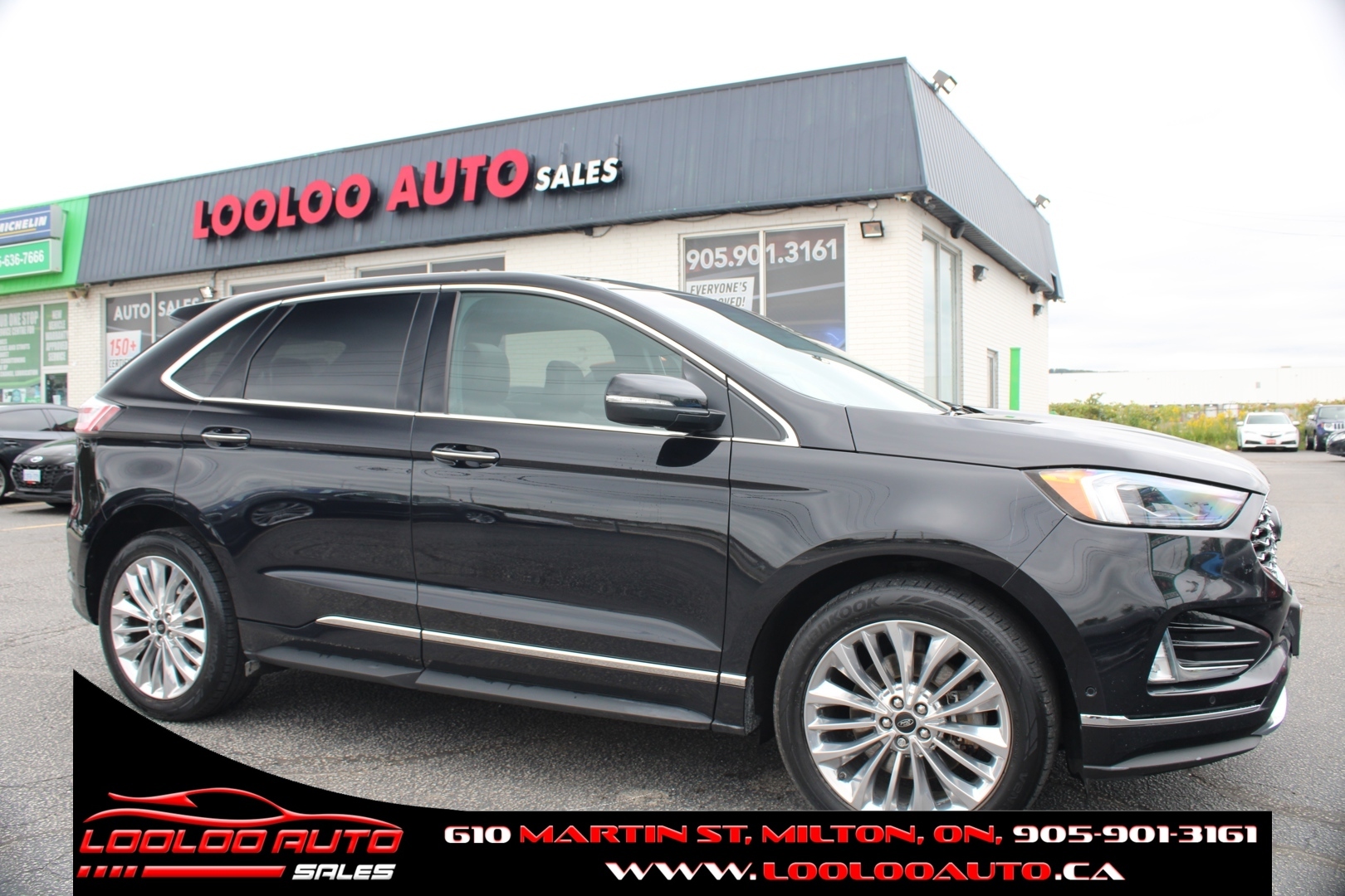 2020 Ford Edge Titanium AWD Navigation No Accident $87 Weekly Cer