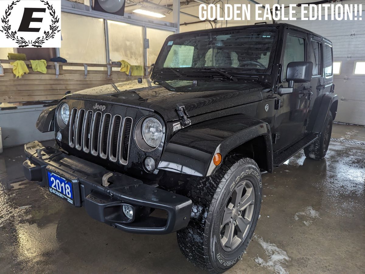2018 Jeep Wrangler JK Unlimited Golden Eagle 4x4 /HARD & SOFT TOP!!