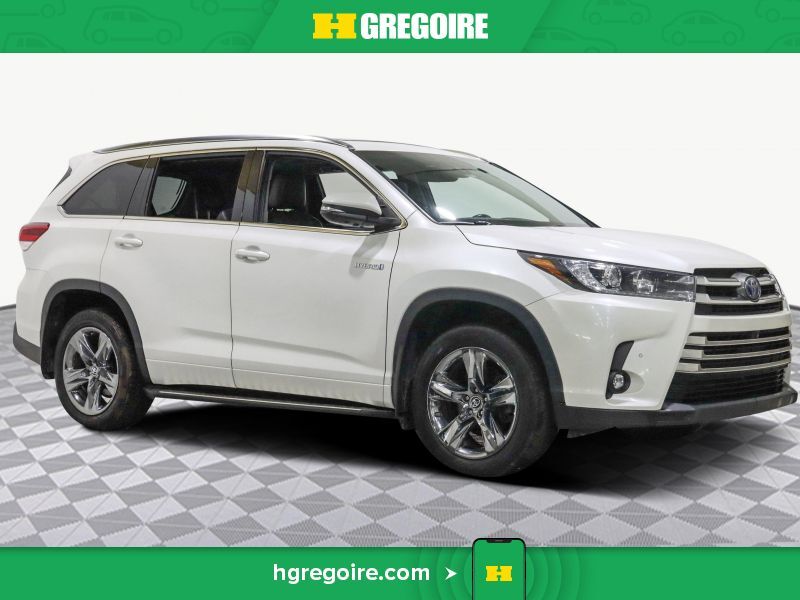 2019 Toyota Highlander HYBRID LIMITED AWD CUIR TOIT 7 PASSAGERS