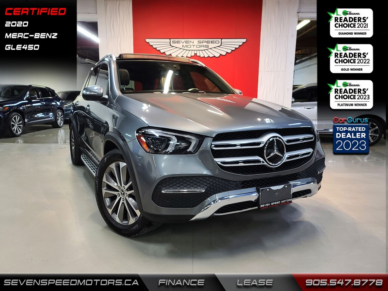 2020 Mercedes-Benz GLE CleanCarfax/GLE450/Certified/Finance