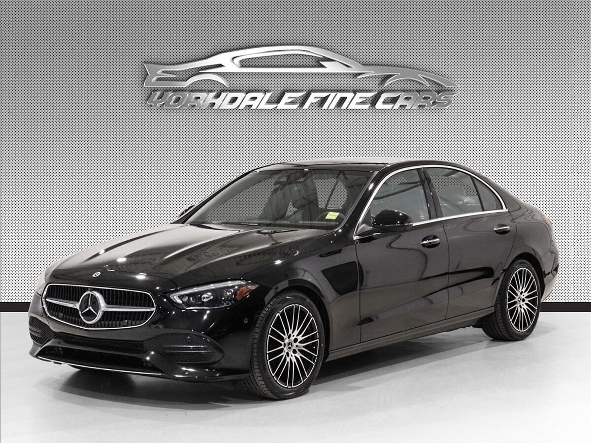 2023 Mercedes-Benz C-Class C300 / Premium Pkg / Apple CarPlay / Ambient Light
