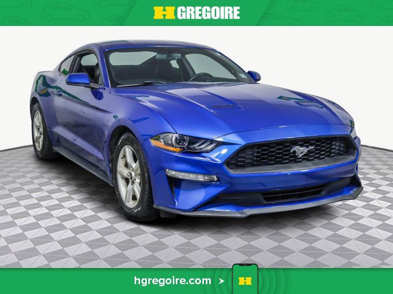 2018 Ford Mustang ECOBOOST AUTO A/C CUIR GR ELECT MAGS CAM RECUL