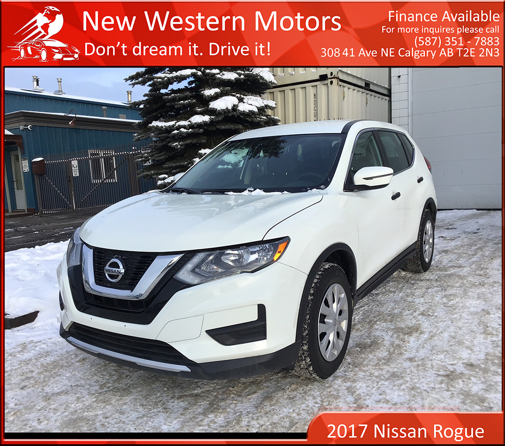 2017 Nissan Rogue AWD S/ LOW KMS! ACTIVE STATUS! 