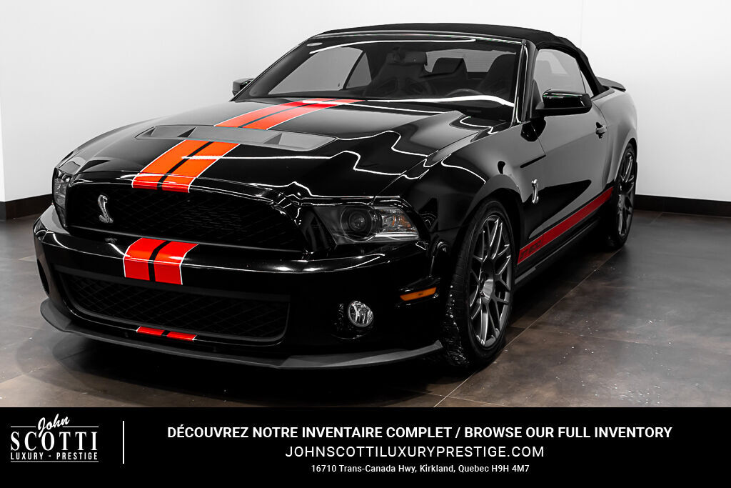 2012 Ford Mustang 2dr Conv Shelby GT500