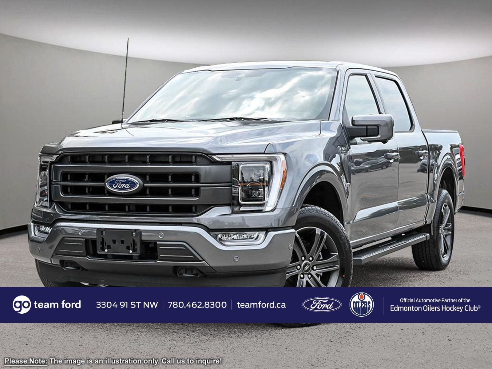 2023 Ford F-150 3.5L V6 ECOBOOST ENG, LARIAT, TWIN MOONROOF, CO-PI