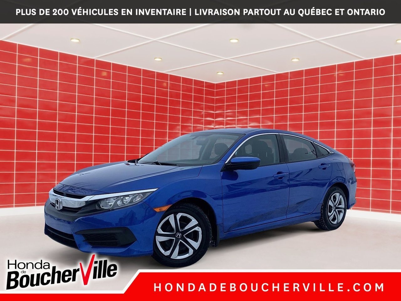 2018 Honda Civic Sedan LX MANUELLE, AIR, BAS KILOMETRAGE