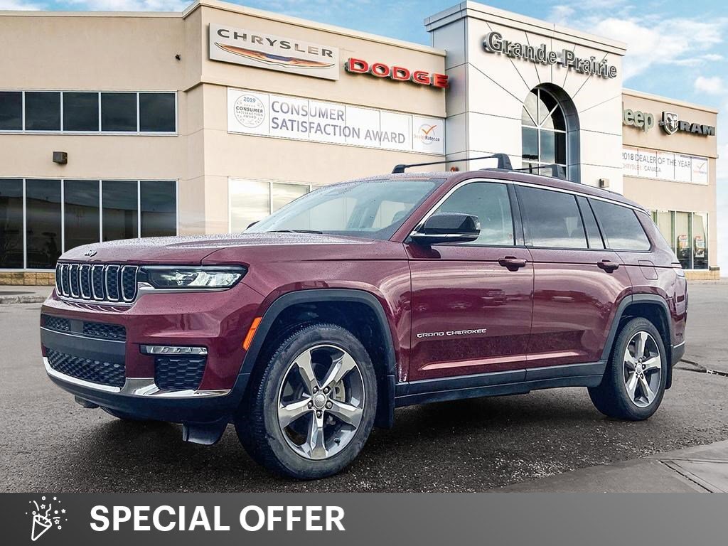2021 Jeep Grand Cherokee L Limited | Leather | Sunroof | Camera