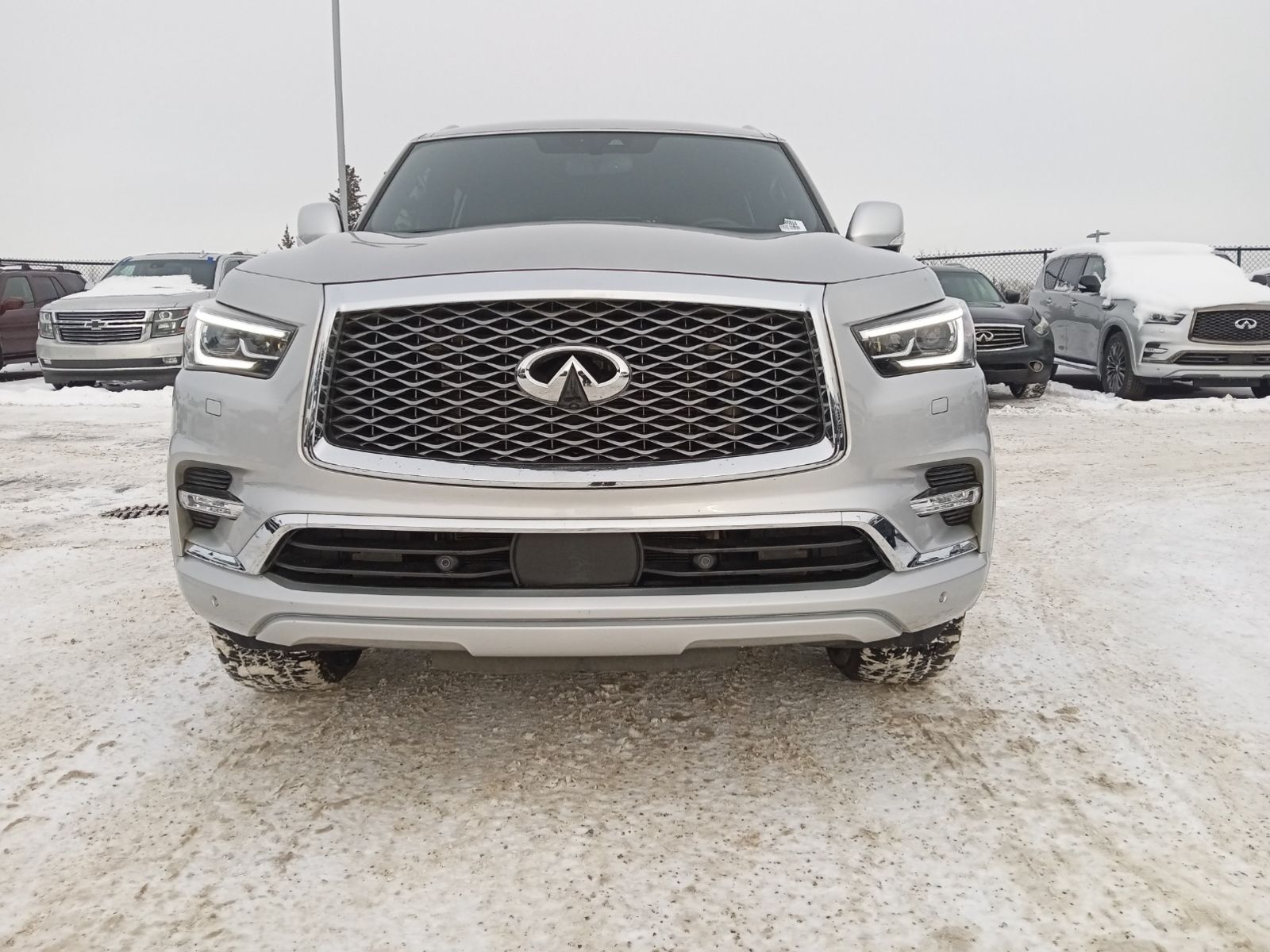2022 Infiniti QX80 LUXE, 8-PASS, LEATHER, NAVIGATION, CPO AVAIL