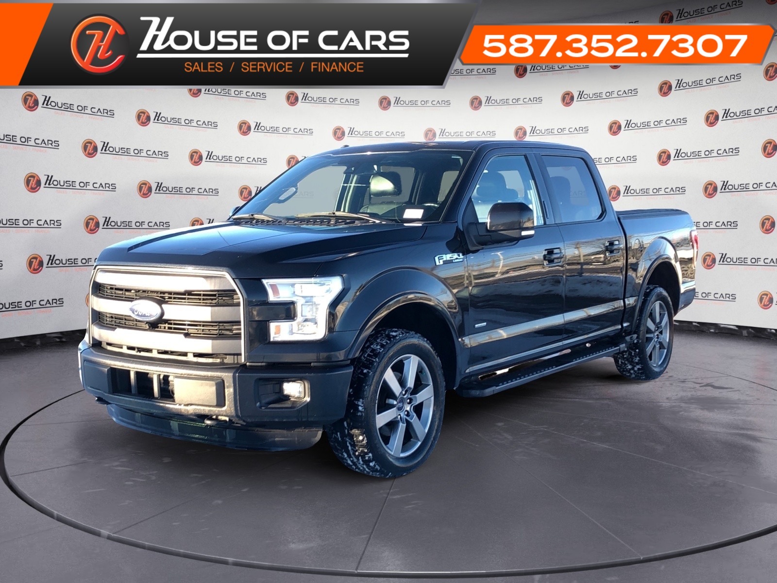2015 Ford F-150 SuperCrew Lariat / Leather / Moonroof